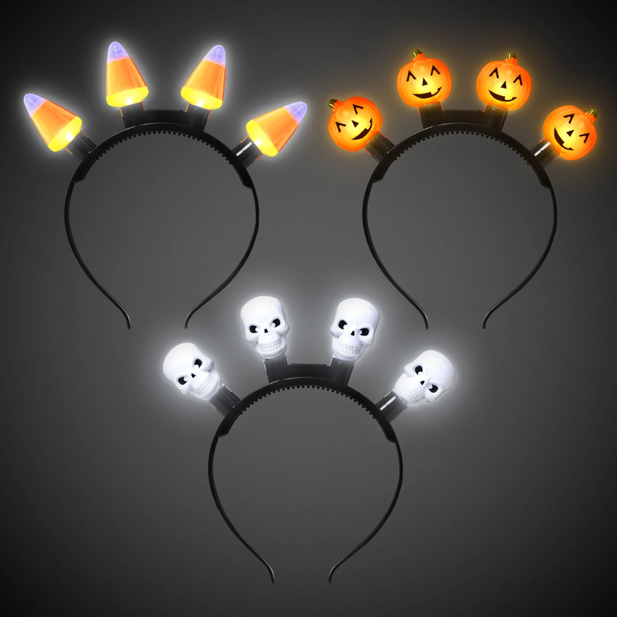 Sale Windy City Novelties LED Halloween Headbands Retail Counter Display