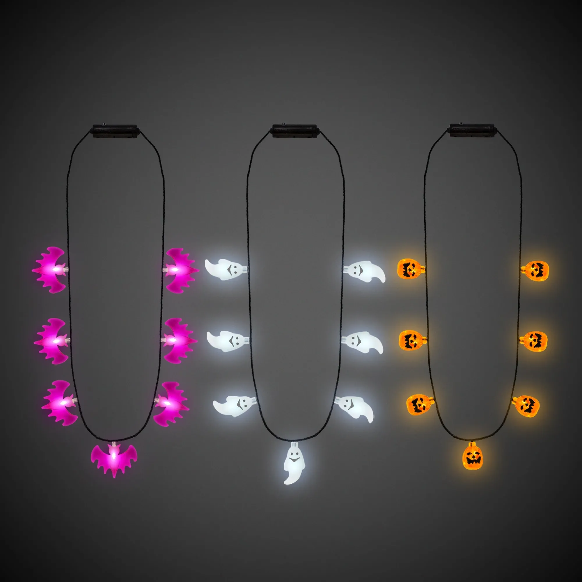 Sale Windy City Novelties LED Halloween Necklaces Retail Hanging Display