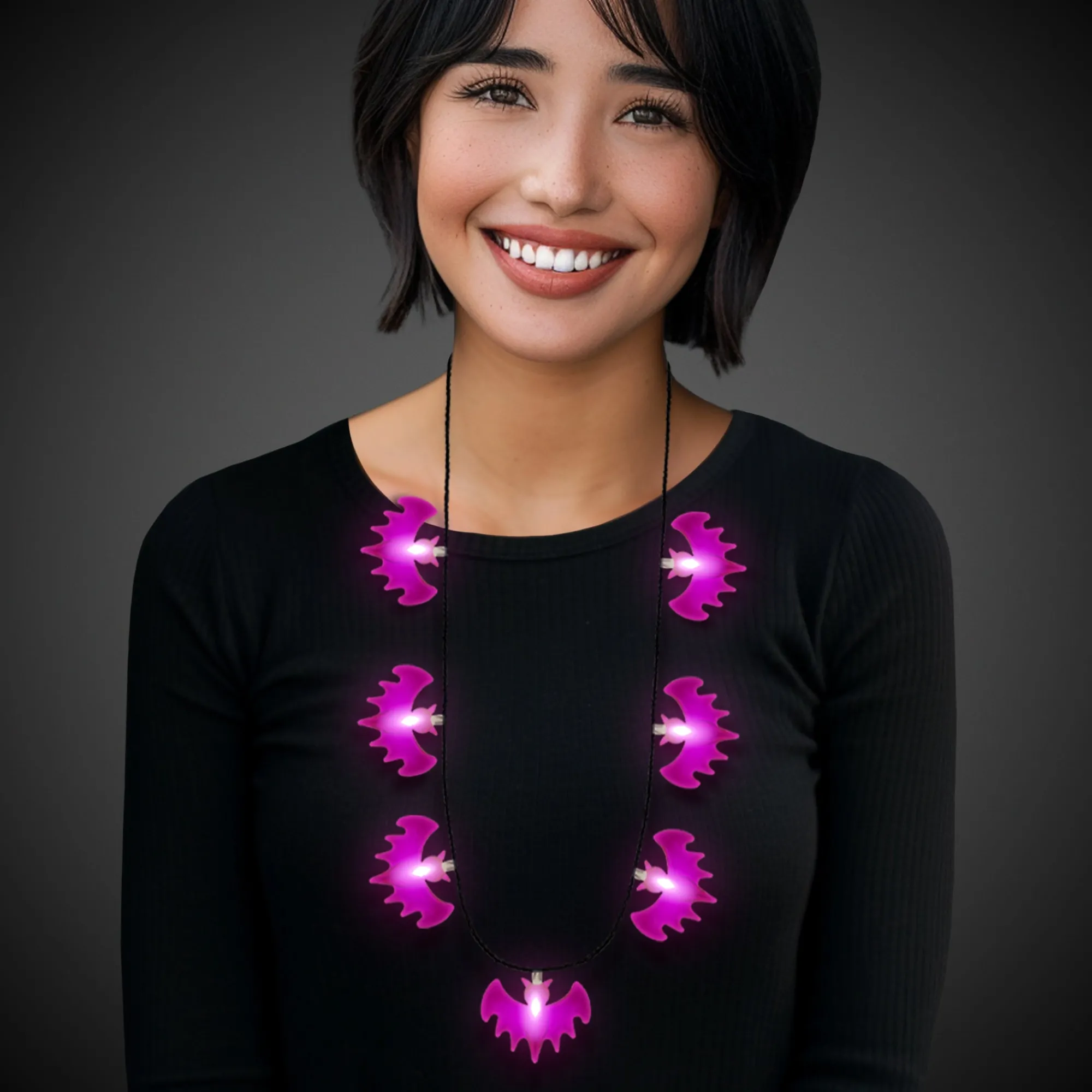 Sale Windy City Novelties LED Halloween Necklaces Retail Hanging Display