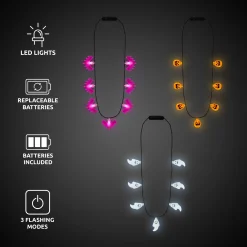 Sale Windy City Novelties LED Halloween Necklaces Retail Hanging Display