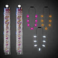 Sale Windy City Novelties LED Halloween Necklaces Retail Hanging Display