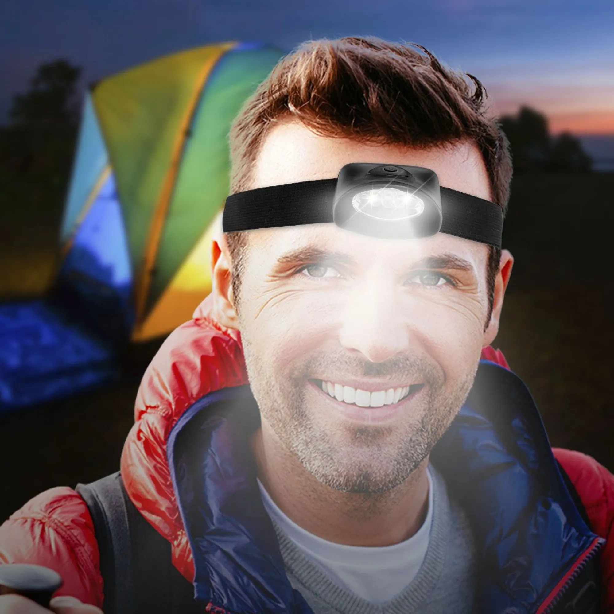 Windy City Novelties LED Headlight Headband