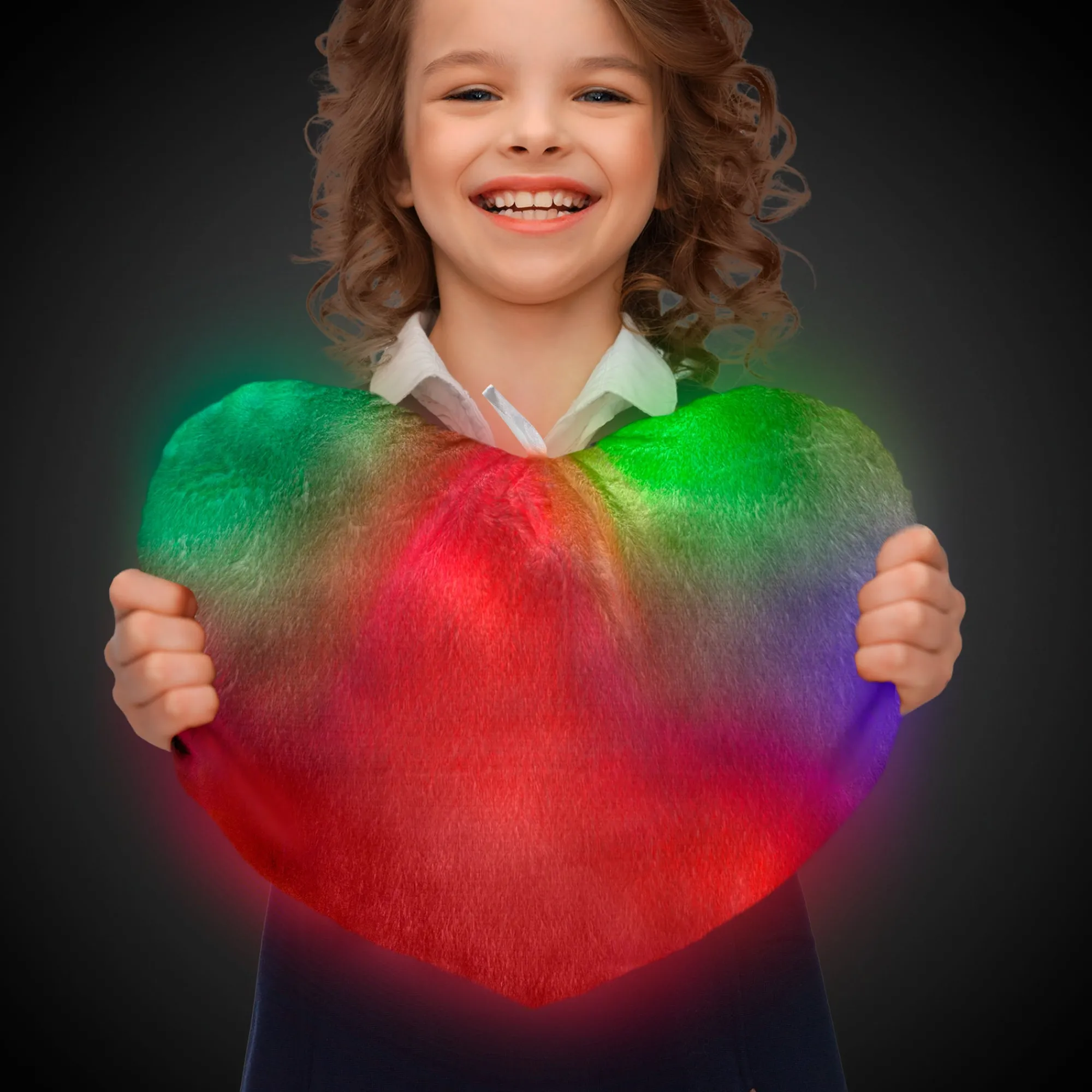 Outlet Windy City Novelties LED Heart Pillow