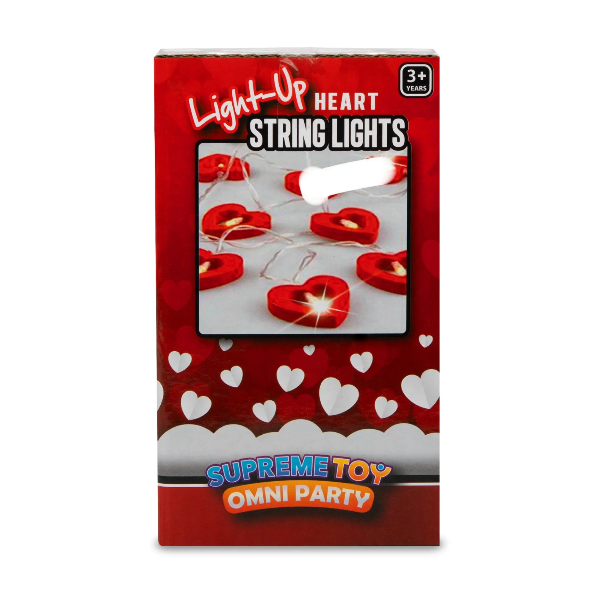 Discount Windy City Novelties LED Heart String Lights Retail Display