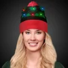 New Windy City Novelties LED Holiday Knit Beanie