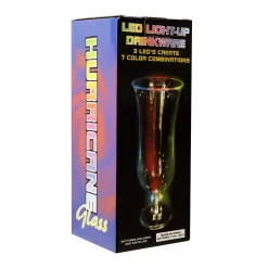 Best Windy City Novelties LED Hurricane 16 oz. Glass