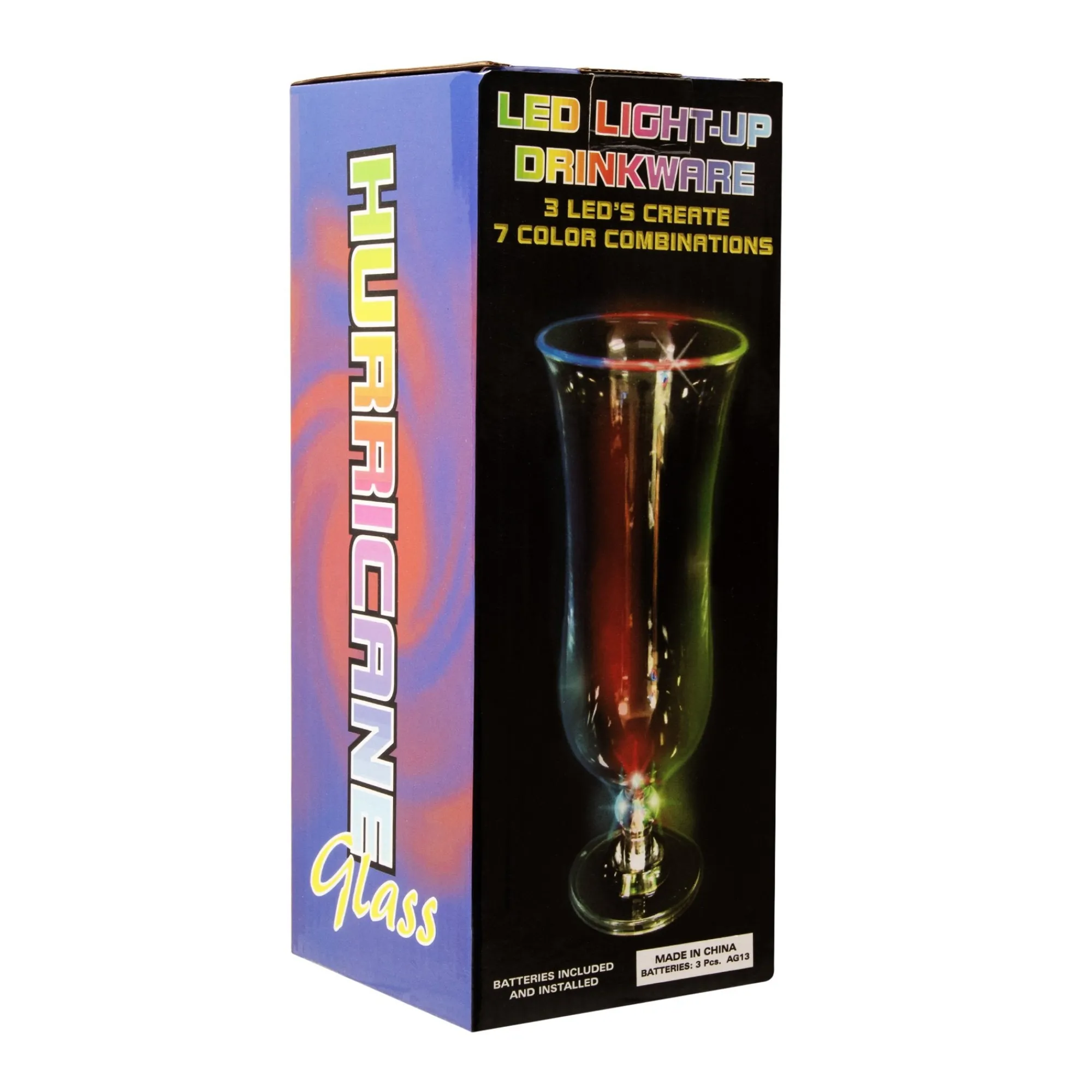 Best Windy City Novelties LED Hurricane 16 oz. Glass