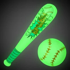 Online Windy City Novelties LED Inflatable Baseball & Bat Set