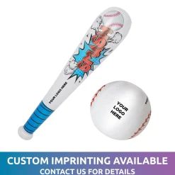 Online Windy City Novelties LED Inflatable Baseball & Bat Set