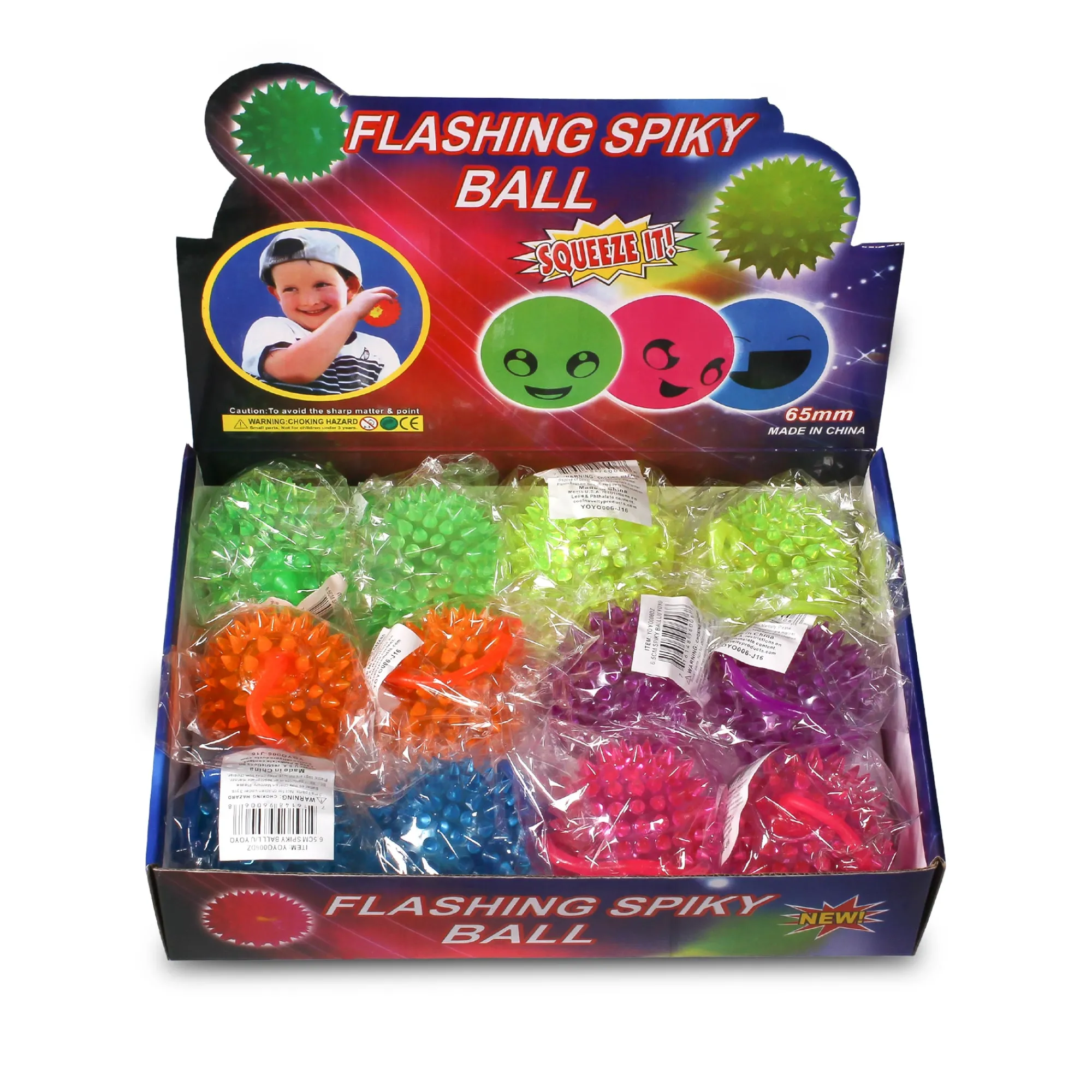 Online Windy City Novelties LED Jelly Spike Yo-Yo Balls