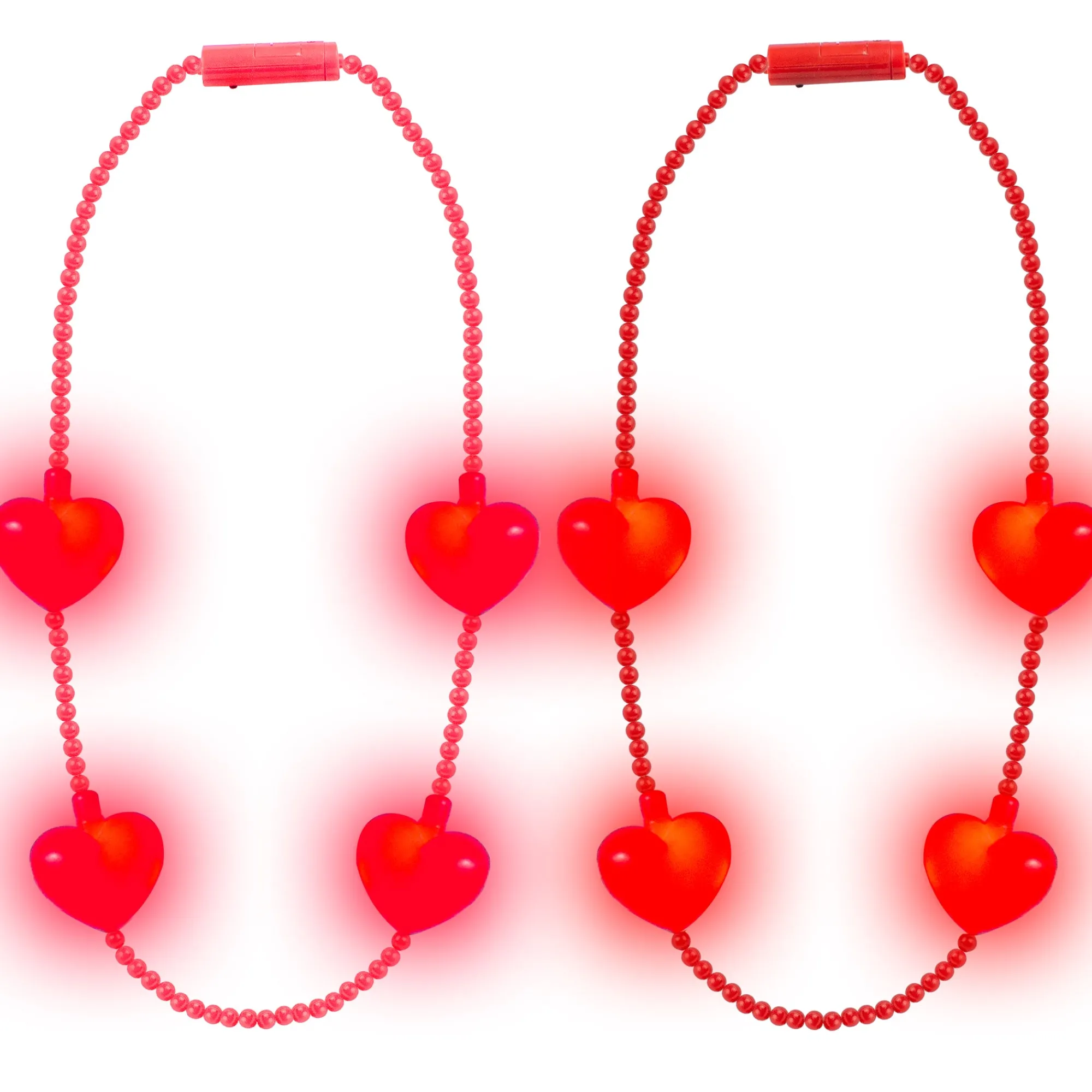 Sale Windy City Novelties LED Jumbo Heart Bead Necklaces