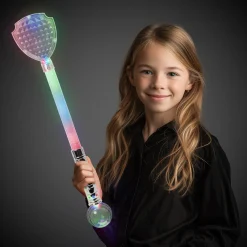 Clearance Windy City Novelties LED Jumbo Shield Prism Wand