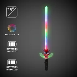 New Windy City Novelties LED King Leoric Mosaic Sword