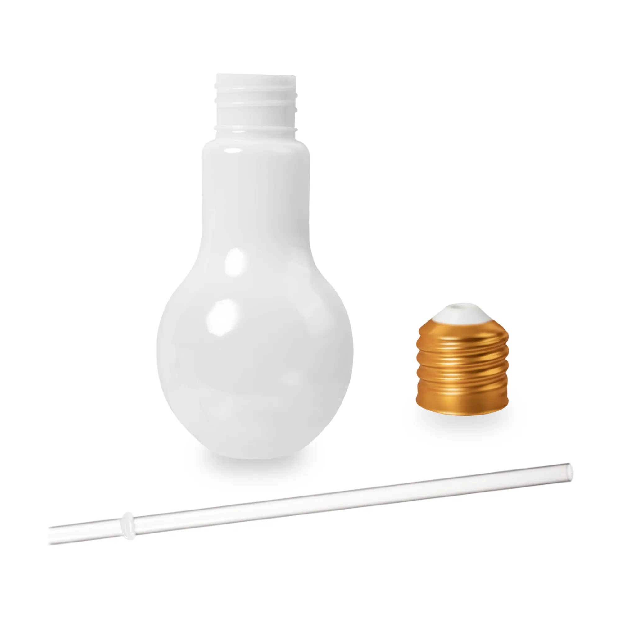 Online Windy City Novelties LED Light Bulb Cup with Lid & Straw