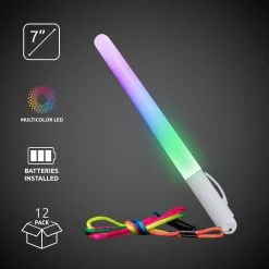Outlet Windy City Novelties LED 7" Light Stick Wands