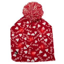 Clearance Windy City Novelties LED Love Knit Beanie