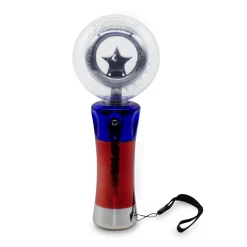 Windy City Novelties LED Magic Star Spinner Wand