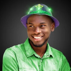 Online Windy City Novelties LED Mardi Gras Sequin Fedora