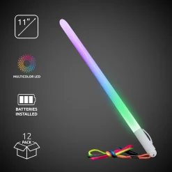 Hot Windy City Novelties LED Multi-Color 11" Lightsticks