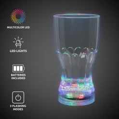 Best Windy City Novelties LED Multi-Color 12 oz. Glass