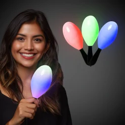 Best Windy City Novelties LED Multi-Color Party Maraca