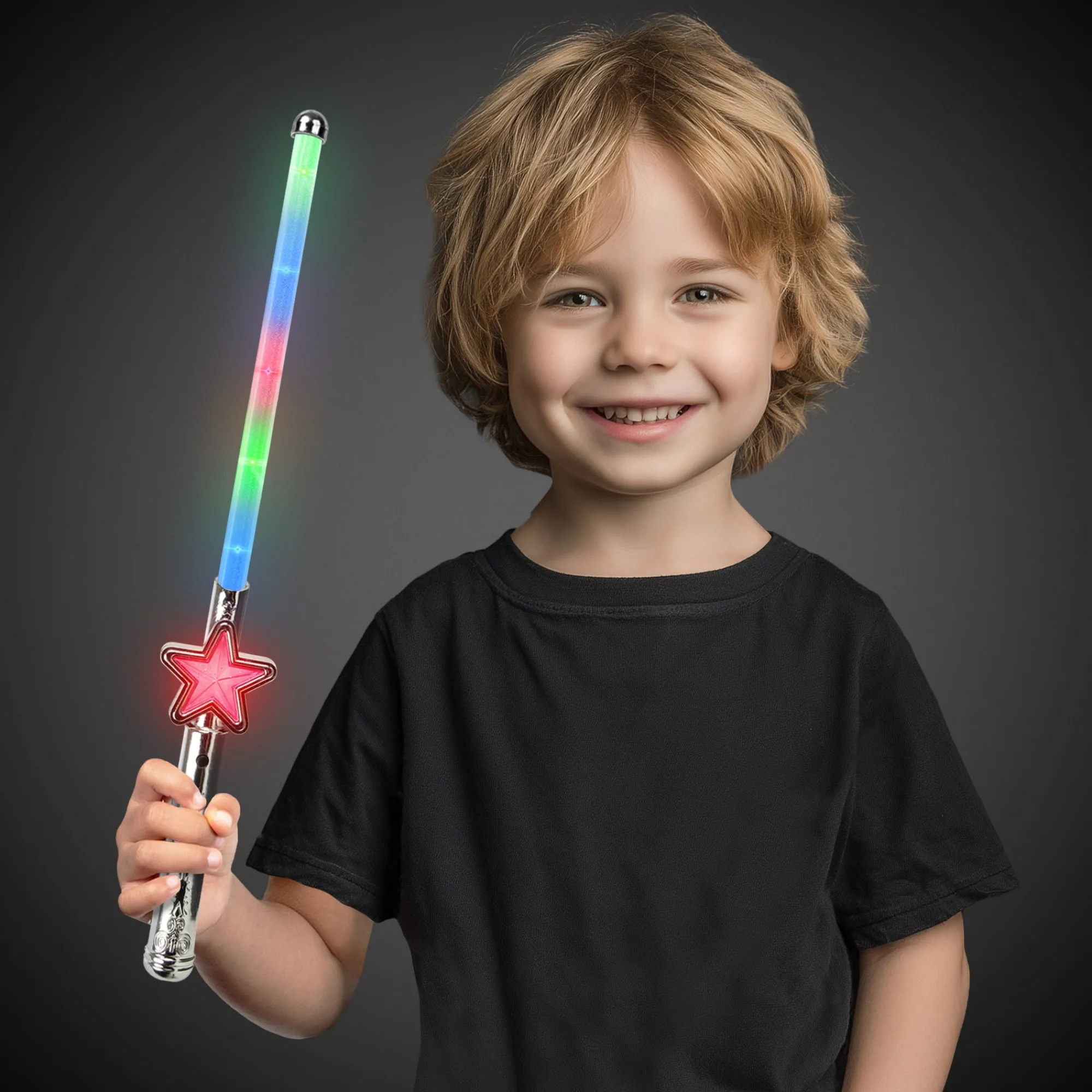 Online Windy City Novelties LED Multi-Color Star Wand
