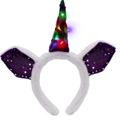 Sale Windy City Novelties LED Multi-Color Unicorn Headband