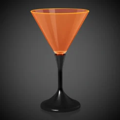 Outlet Windy City Novelties LED Neon 7 oz. Martini Glass Orange