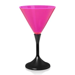 Hot Windy City Novelties LED Neon 7 oz. Martini Glass Pink