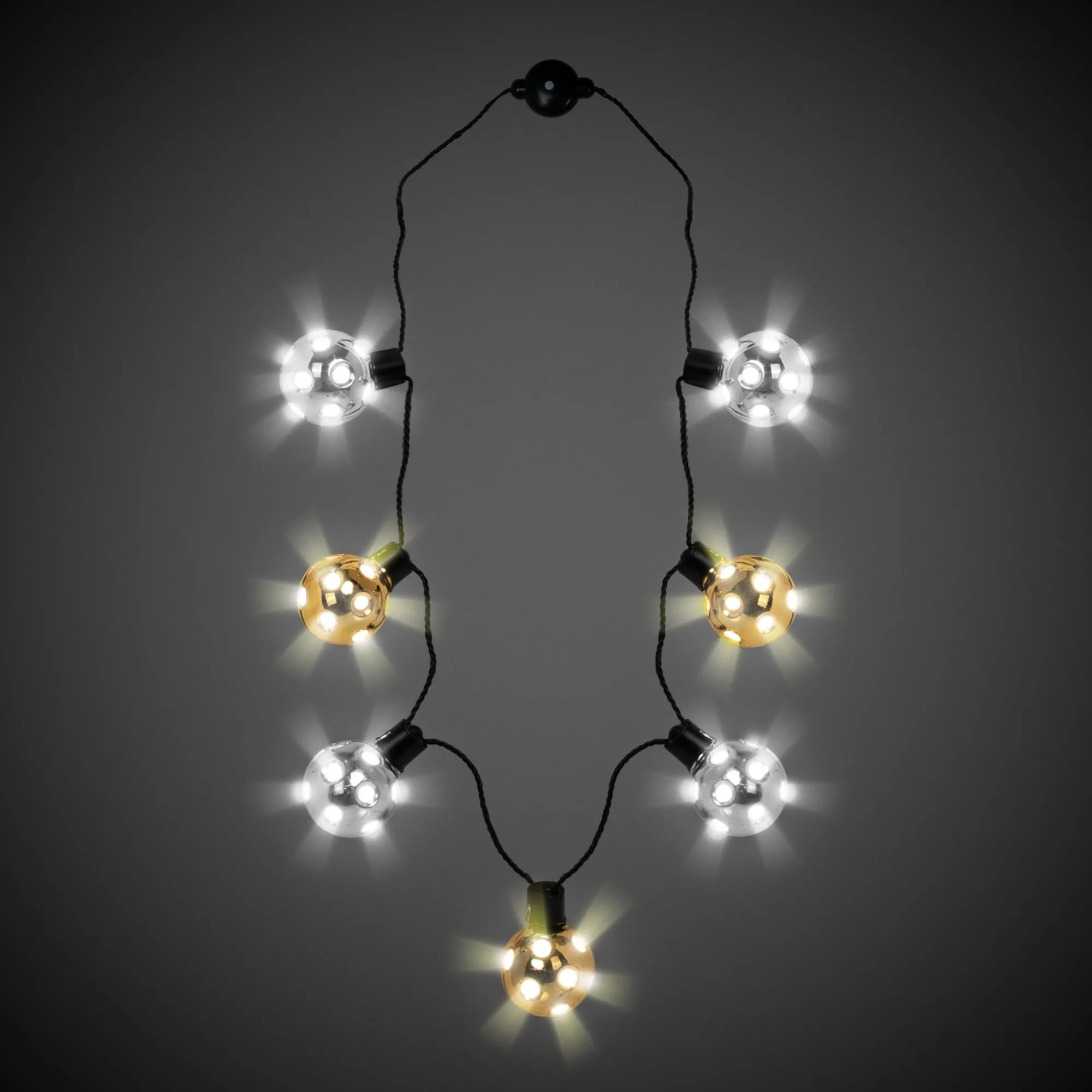 Best Windy City Novelties LED New Years Disco Ball Necklaces Retail Display