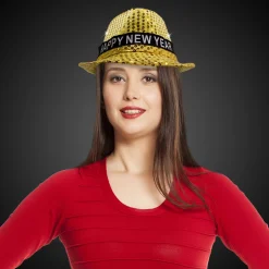Discount Windy City Novelties LED New Years Sequin Fedoras