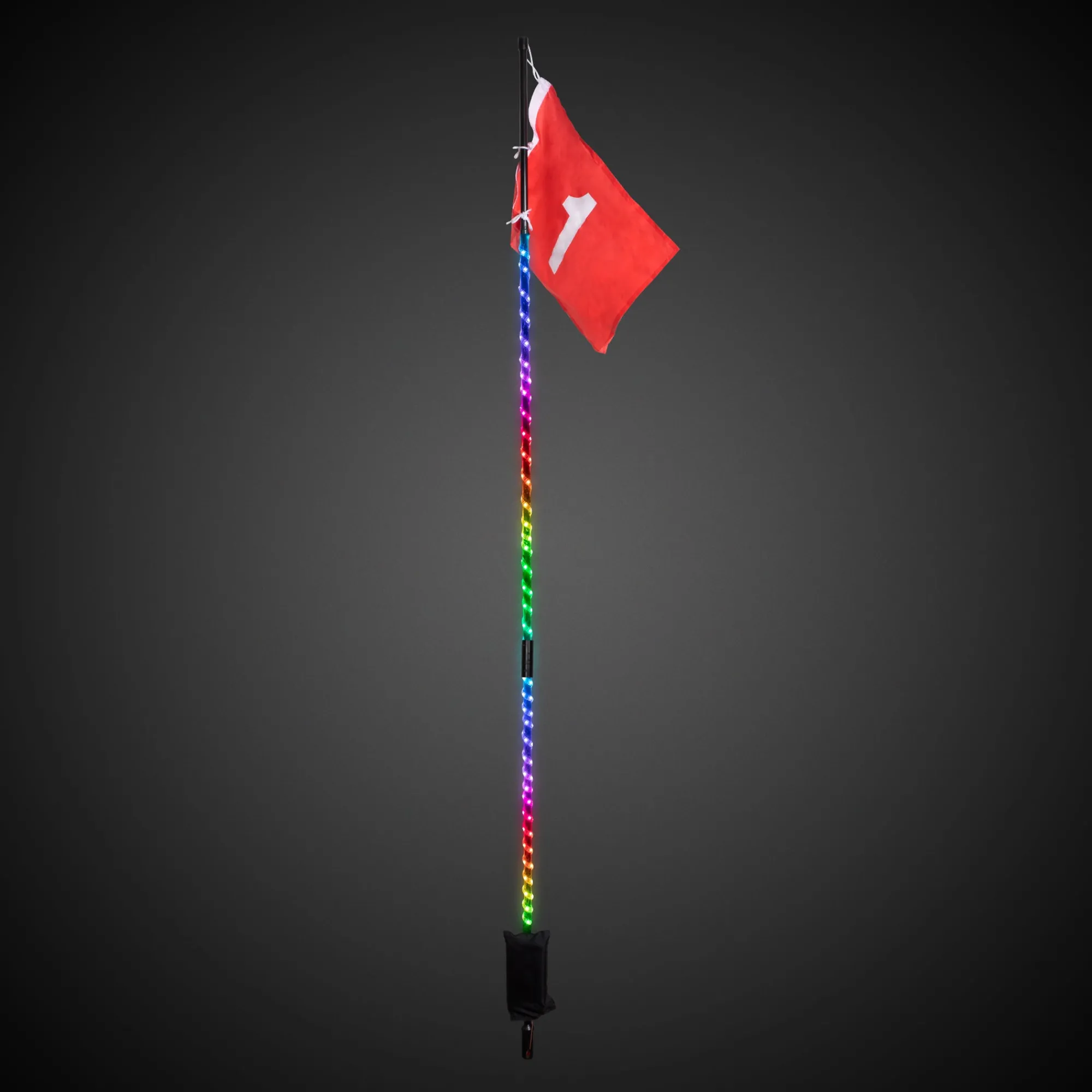 Hot Windy City Novelties LED Night Flyer RC Flag Pin