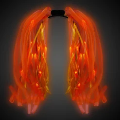 Hot Windy City Novelties LED Orange Dreads Headband