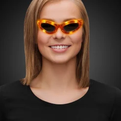 Outlet Windy City Novelties LED Sunglasses Orange