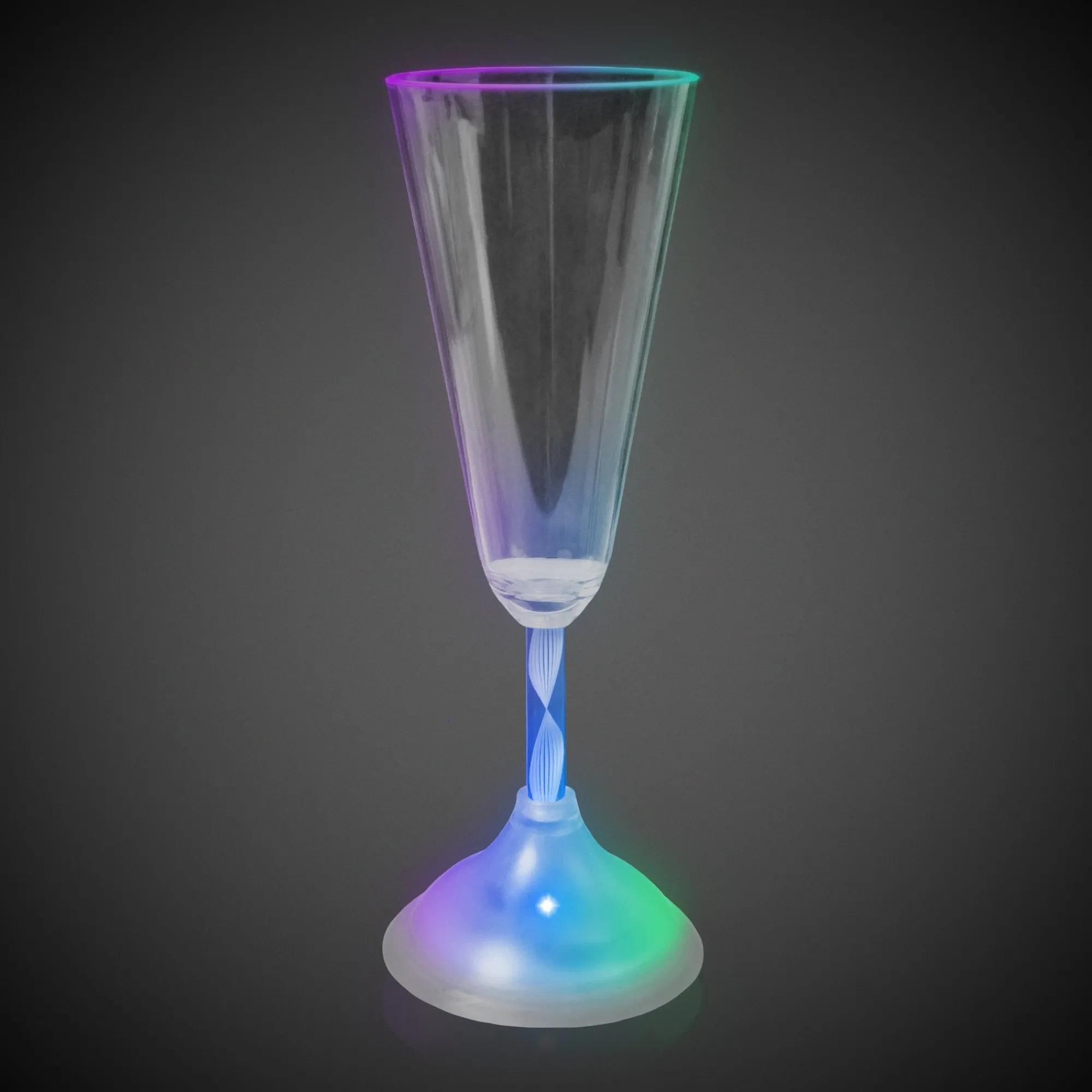 Hot Windy City Novelties LED 7.5 oz. Champagne Glass