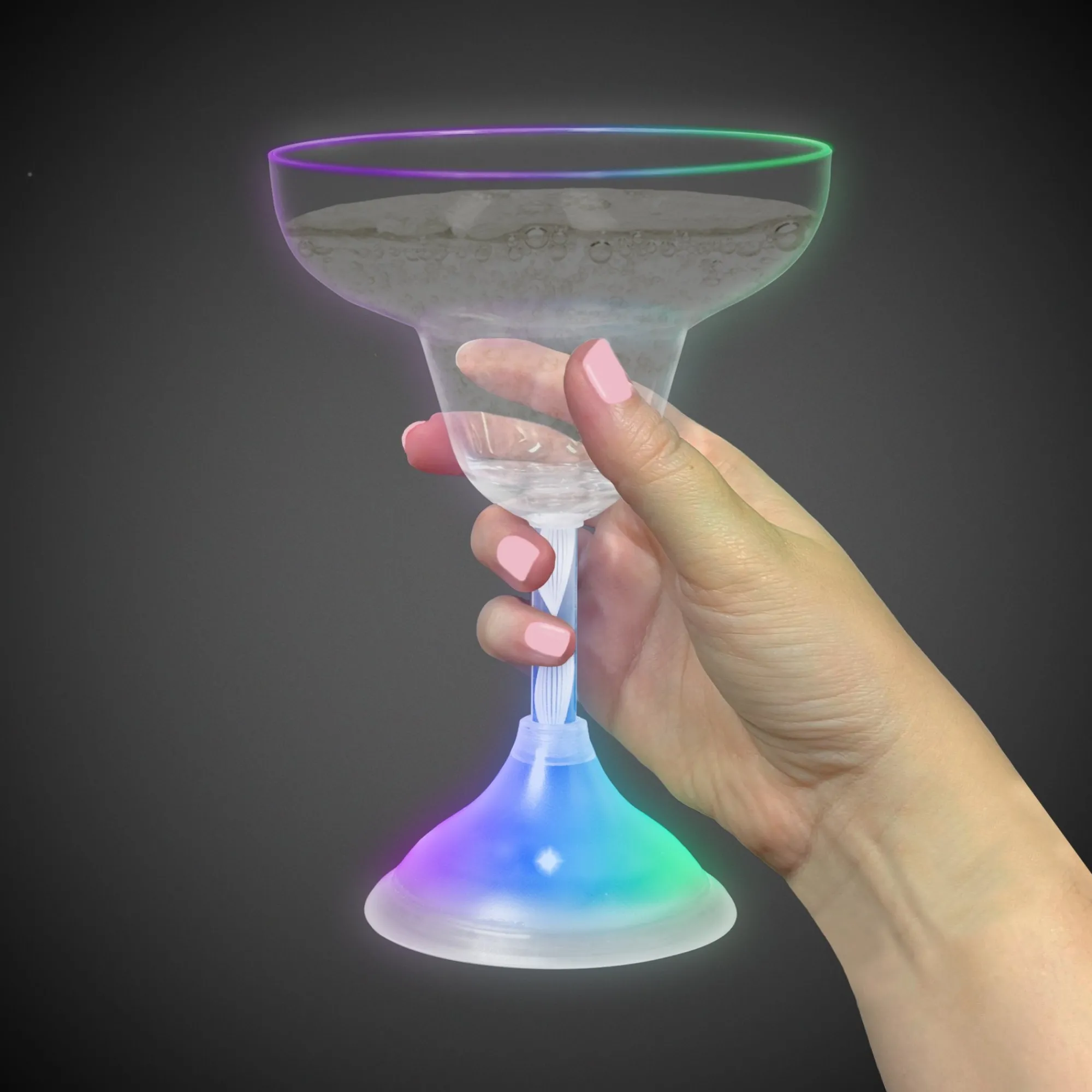 Online Windy City Novelties LED 10 oz. Margarita Glass