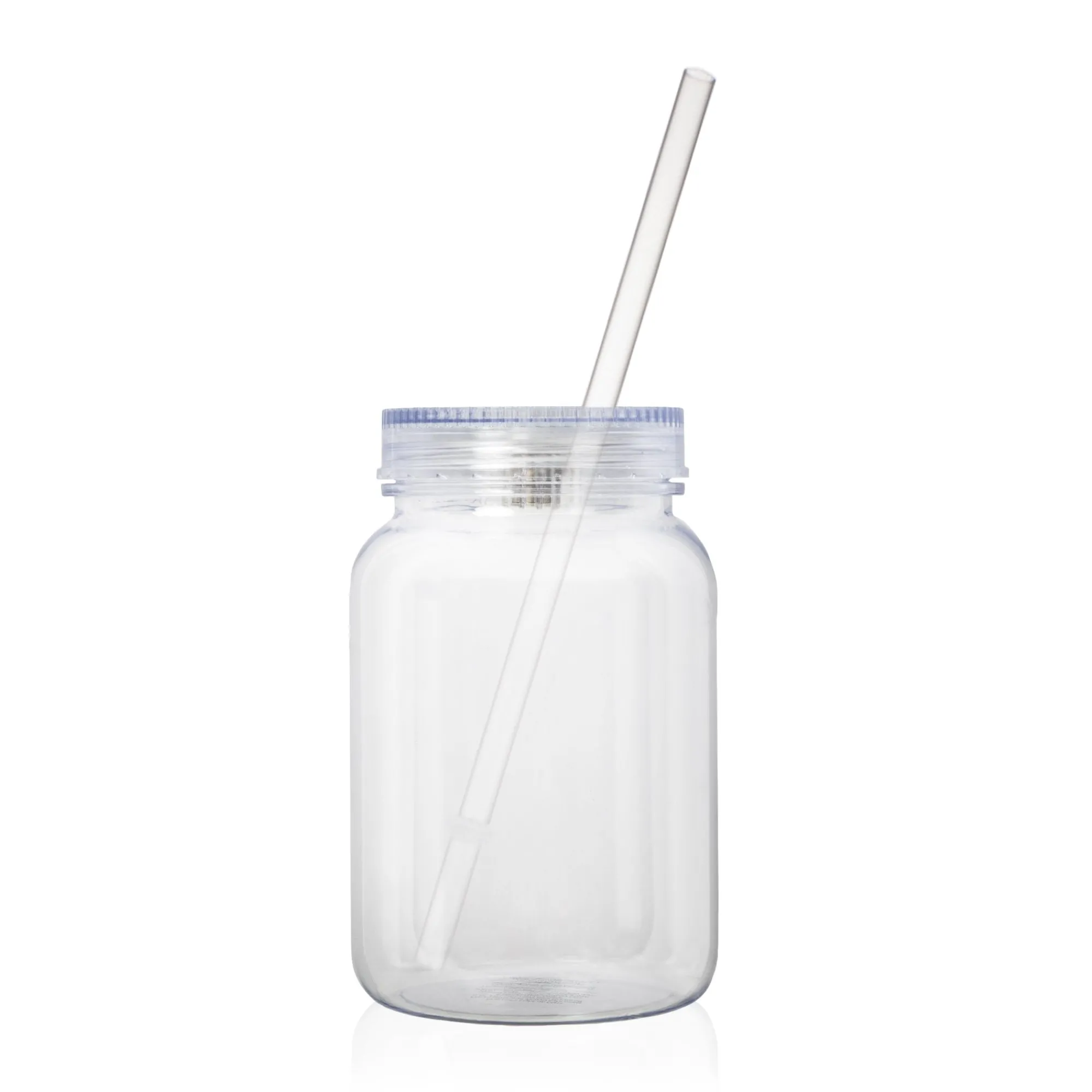 Hot Windy City Novelties LED 20 oz. Mason Jar with Straw