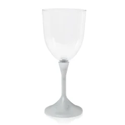 Hot Windy City Novelties LED 10 oz. Wine Glass White Stem
