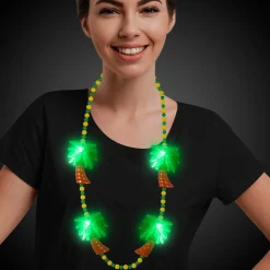 Outlet Windy City Novelties LED Palm Trees Bead Necklace