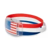 Best Windy City Novelties LED Patriotic Bracelets Retail Hanging Display