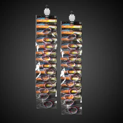 Best Windy City Novelties LED Patriotic Bracelets Retail Hanging Display