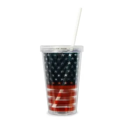 Online Windy City Novelties LED Patriotic Double Wall 16 oz. Cup