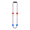 Hot Windy City Novelties LED Patriotic Star Necklaces Retail Counter Display