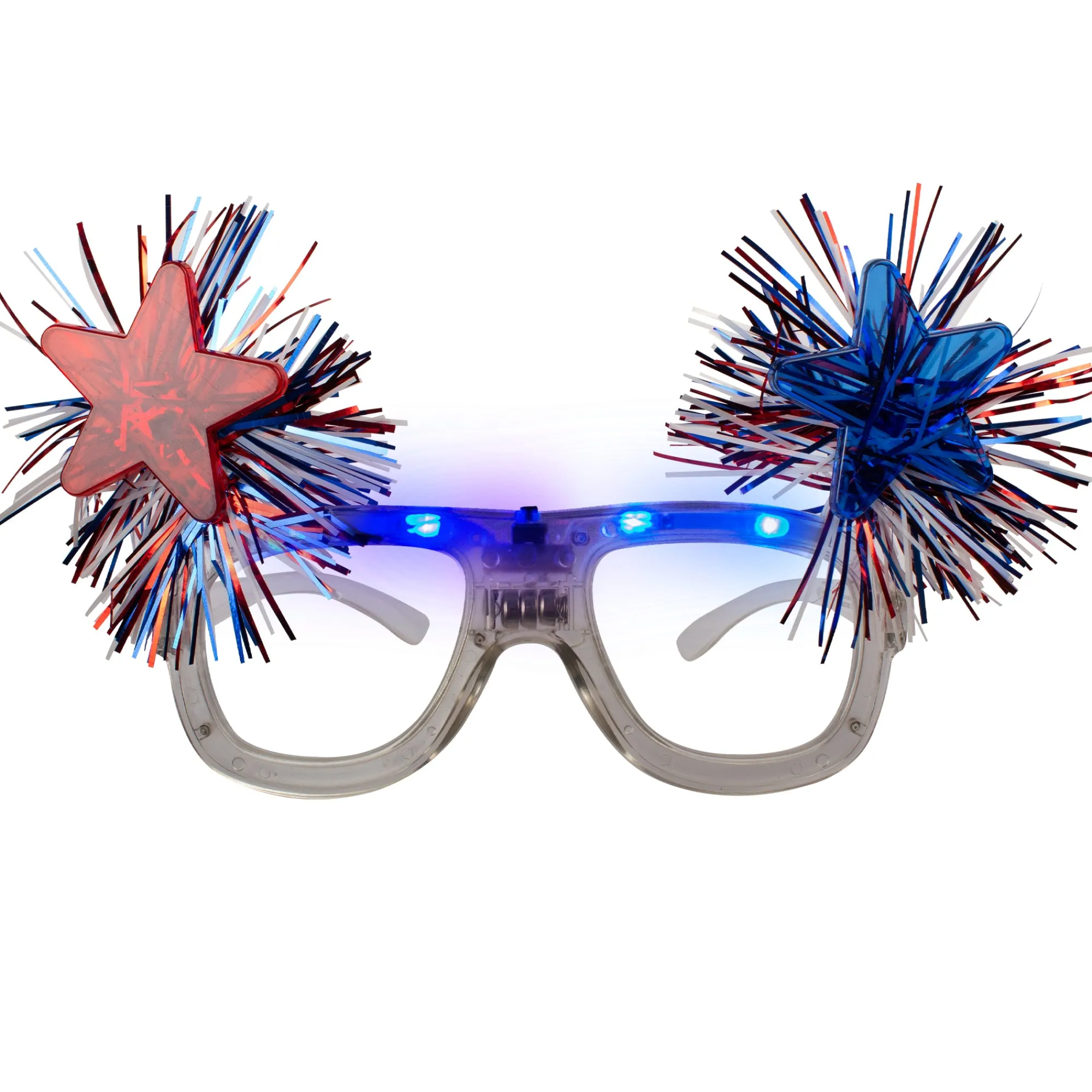 Clearance Windy City Novelties LED Patriotic Stars Sunglasses