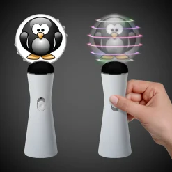 Windy City Novelties LED Penguin Coin Spinner Wand