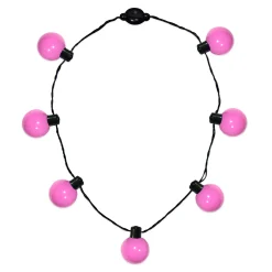 Outlet Windy City Novelties LED Ball Necklace Pink