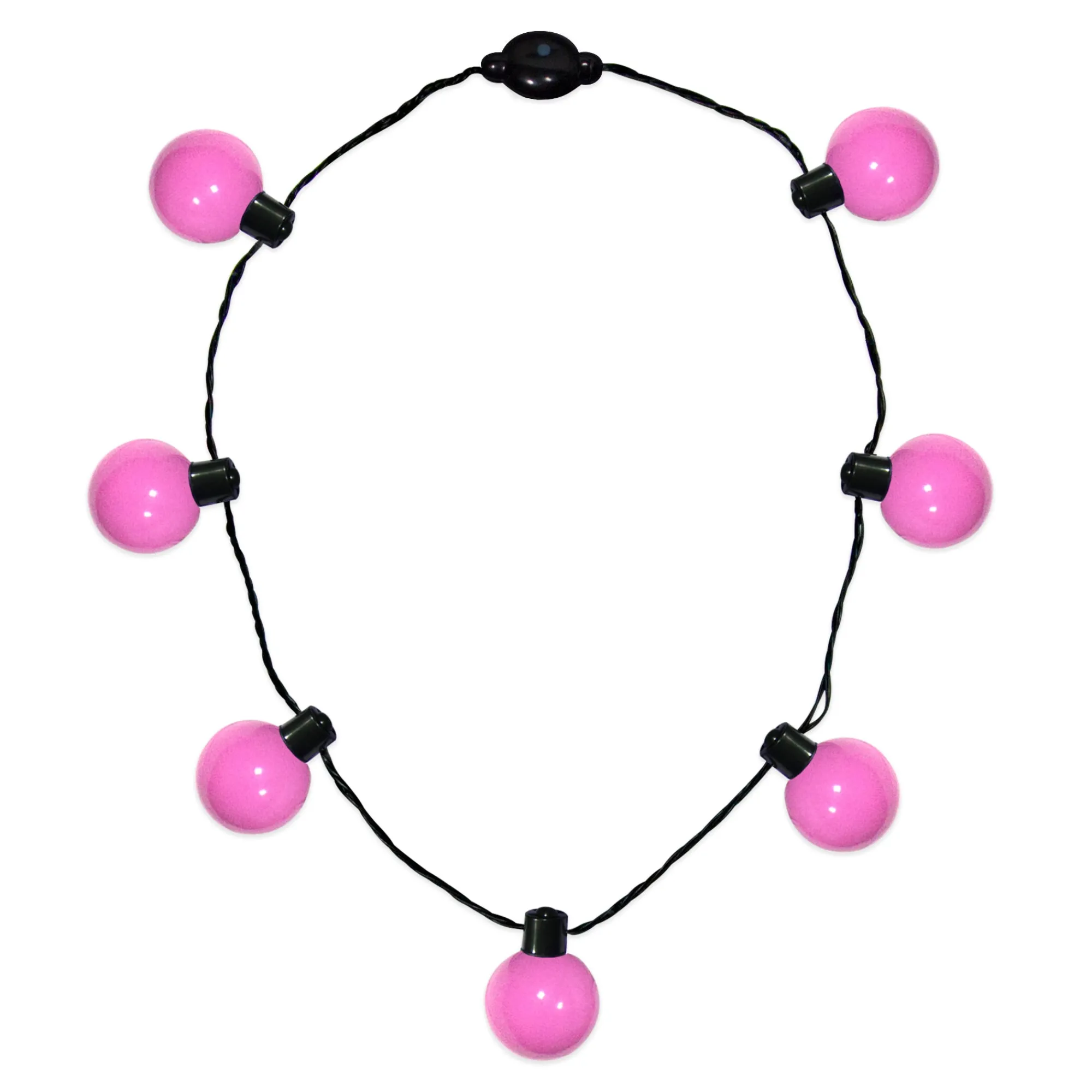 Outlet Windy City Novelties LED Ball Necklace Pink