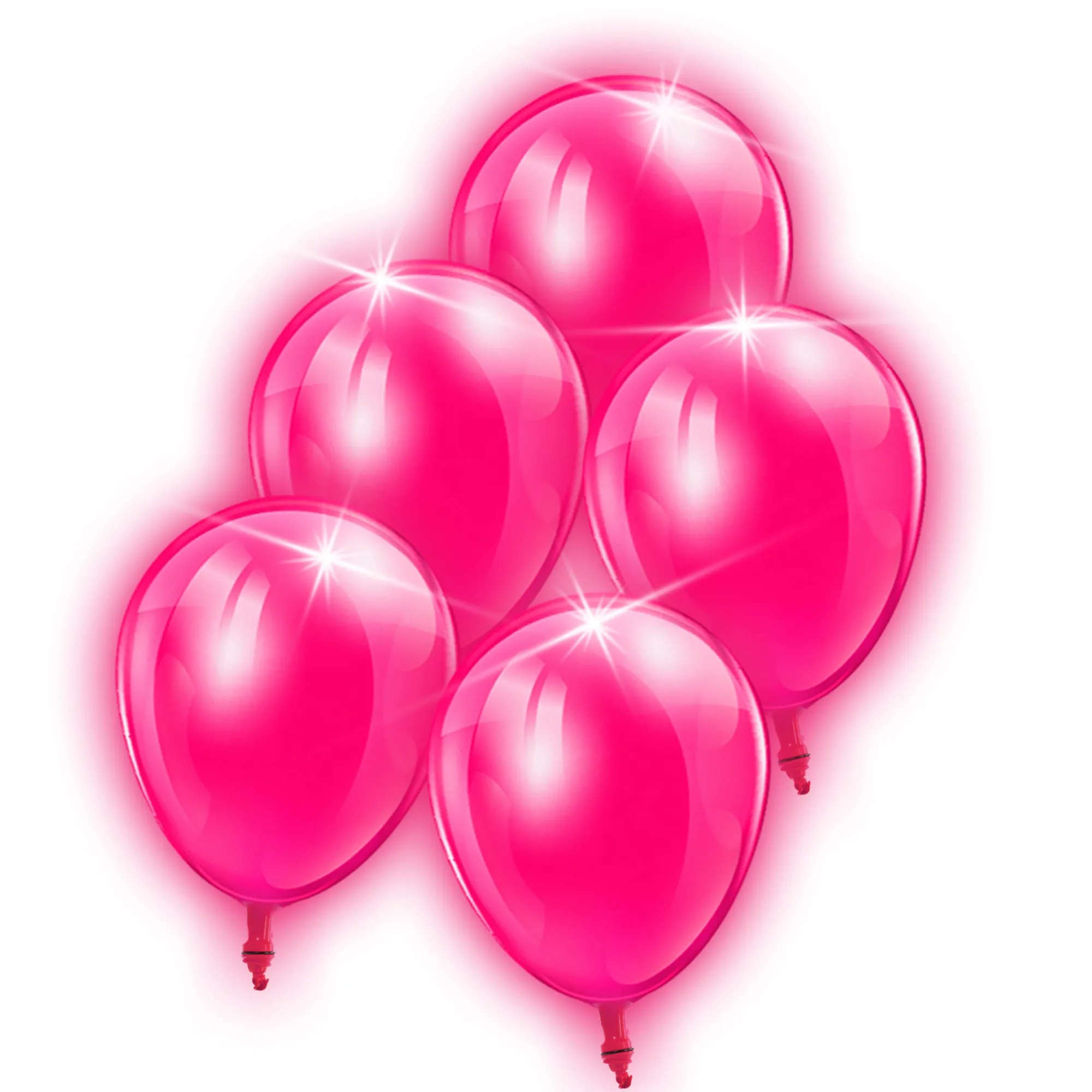 Best Windy City Novelties LED Pink 14" Blinky Balloons