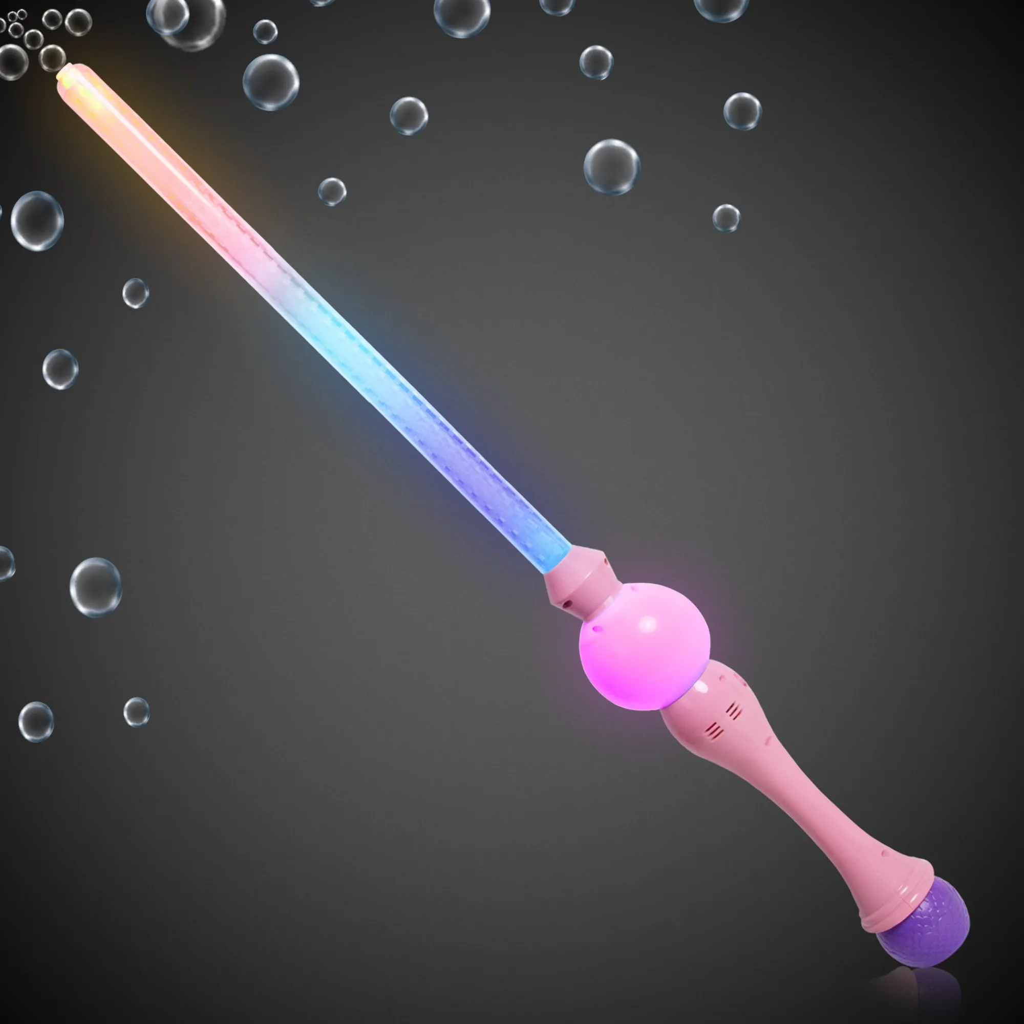 Best Windy City Novelties LED Pink Bubble Sword