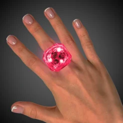 Best Windy City Novelties LED Diamond Ring Pink
